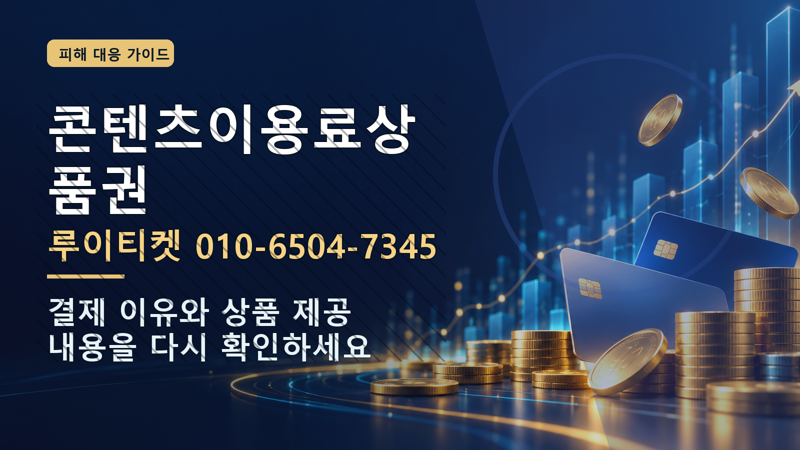 콘텐츠이용료상품권: 루이티켓 010-6504-7345 · 결제 이유와 상품 제공 내용을 다시 확인하세요